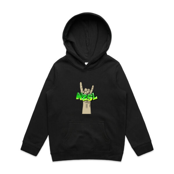 NZSL rocks - Front Hoodie Thumbnail