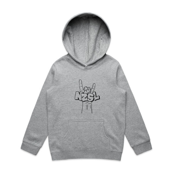 NZSL rocks - Front Hoodie Thumbnail