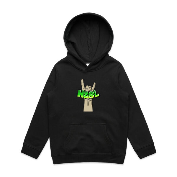 NZSL rocks Hoodie - Front Thumbnail