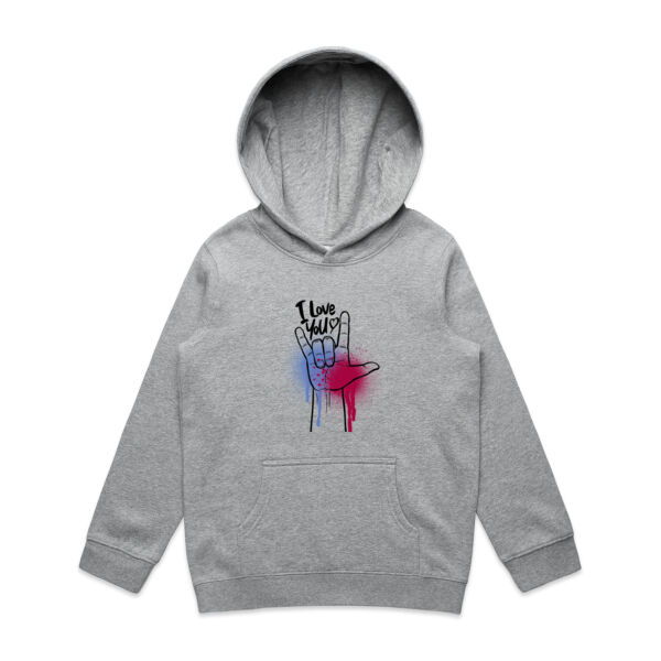 I Love You - Front Hoodie Thumbnail